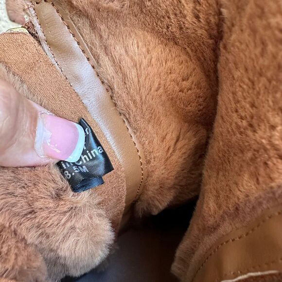 J/SLIDES $169 Tristan Tan Suede Sneaker Boots womens 8.5 NEW - Picture 13 of 13